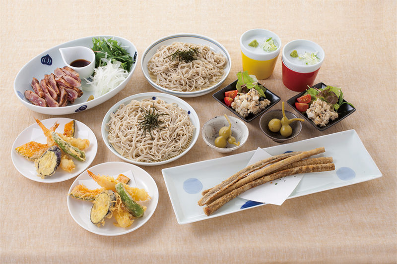 生ビール＆日本酒も飲み放題！100分飲み放題付き！蕎麦会席コース